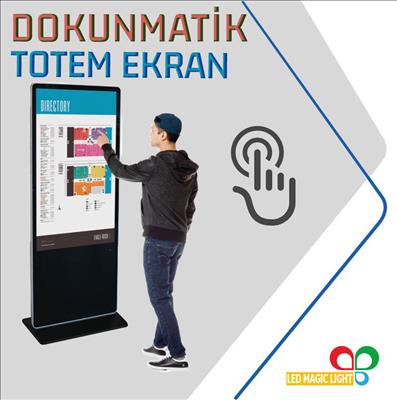 Dokunmatik Totem Ekranlar